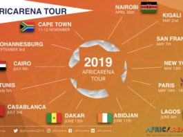 Africarena tour 2019