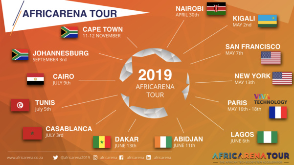 Africarena tour 2019