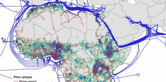 Population et fibre optique en Afrique