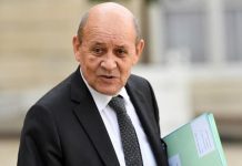 Jean-Yves Le Drian - Ministre de l'Europe et des Affaires étrangères de la France