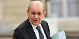 Jean-Yves Le Drian - Ministre de l'Europe et des Affaires étrangères de la France