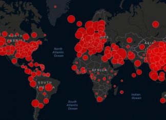 DIRECT : suivre l’épidémie coronavirus par pays Carte CORONAVIRUS covid-19 AFRIQUE