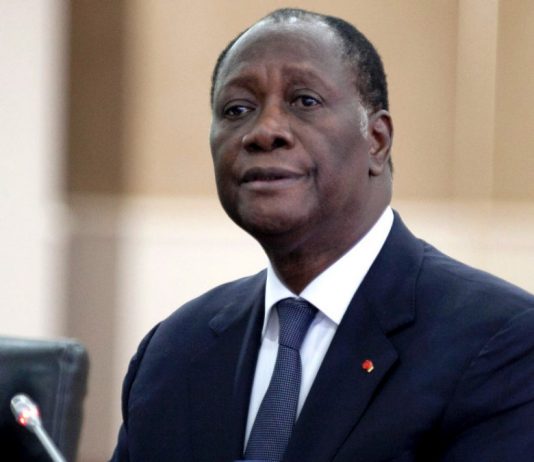 Alassane Ouattara président de la Côte D'Ivoire