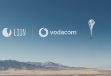 Les ballons Loon de ALphabet avec Vodacom