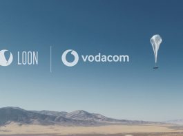 Les ballons Loon de ALphabet avec Vodacom