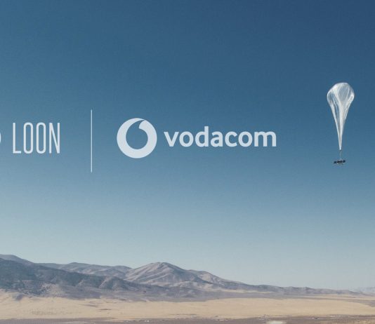 Les ballons Loon de ALphabet avec Vodacom