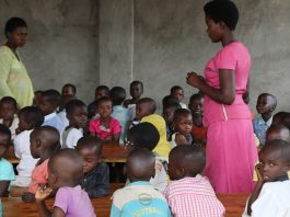 L'éducation dans une école du Burundi en Afrique centrale