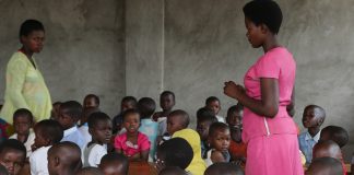 L'éducation dans une école du Burundi en Afrique centrale