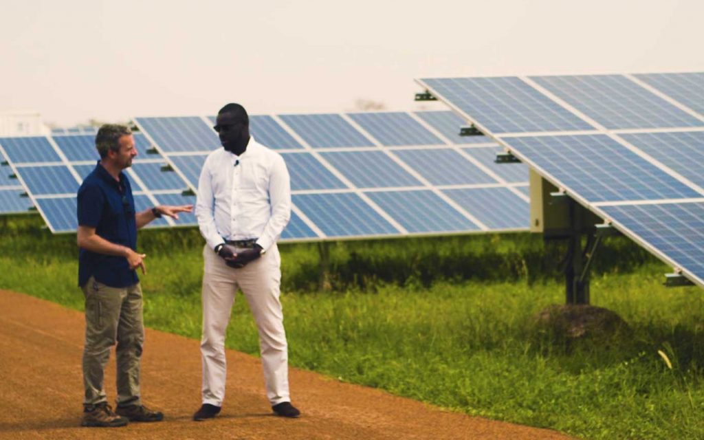 La centrale solaire de Ten Merina au Sénégal - Thierry Barbaut