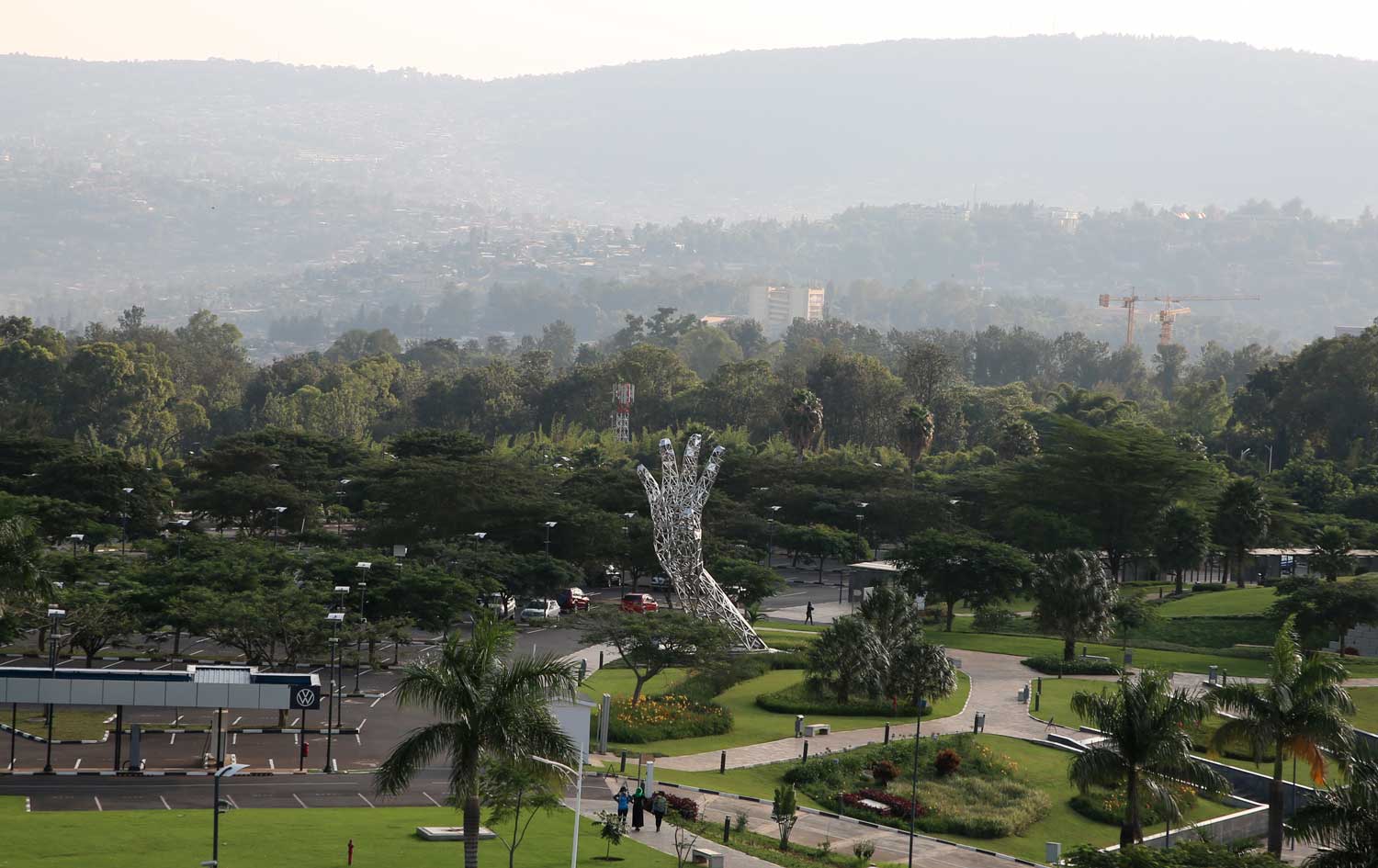 les entreprises françaises au Rwanda avec Emmanuel Macron