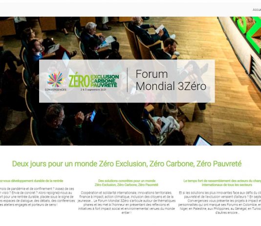 Forum Mondial 3Zéro Convergences