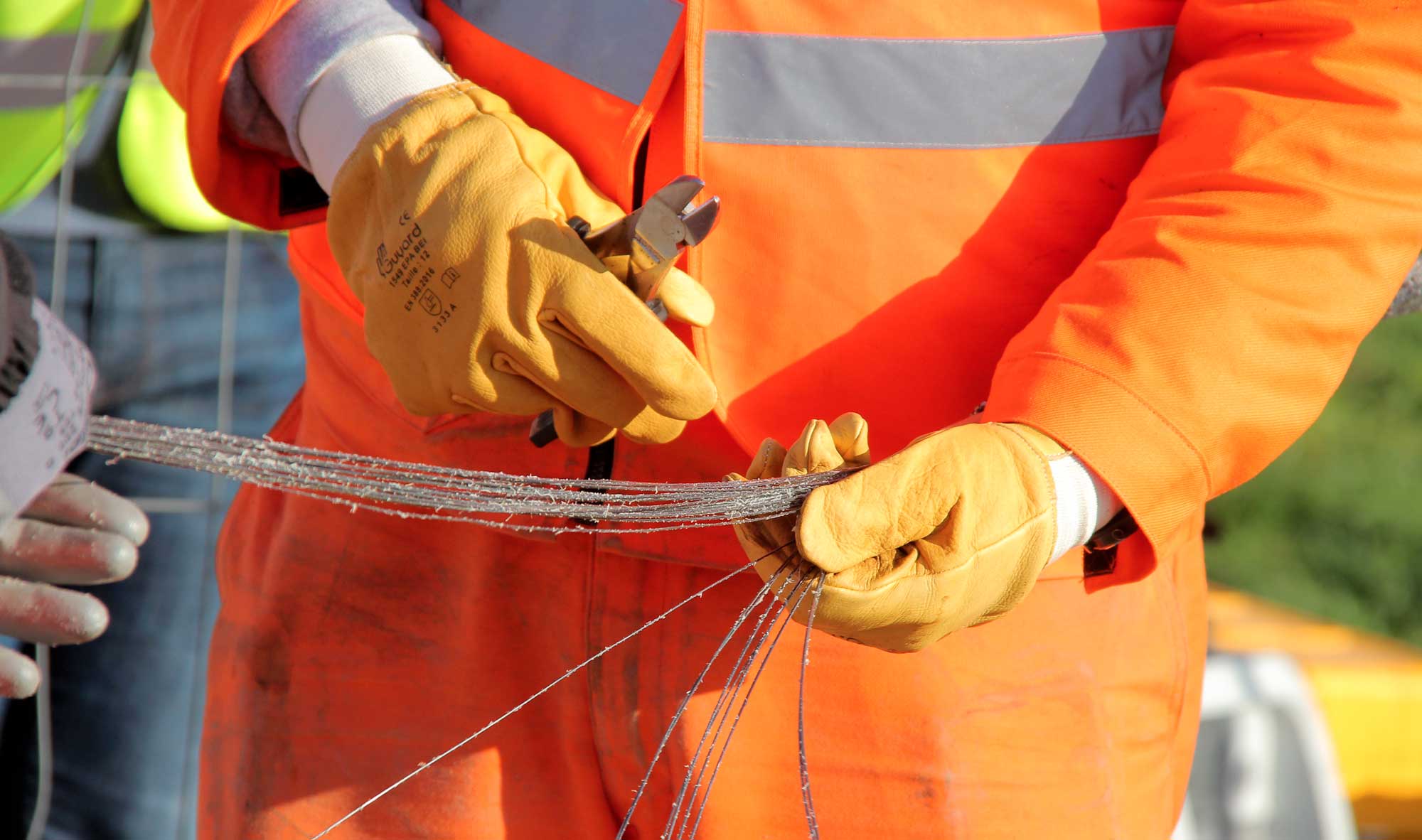 OrangeFibreCablePEACE Orange cable fibre peace