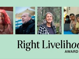 Prix Right Livelihood 2021