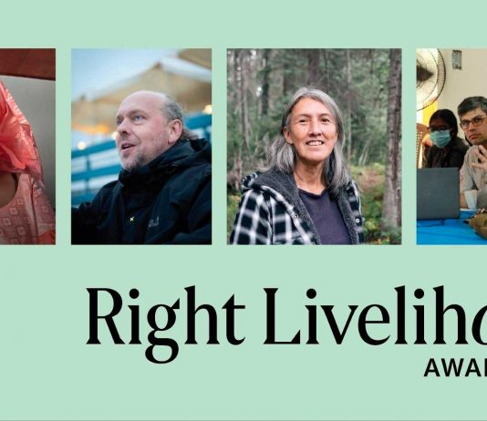 Prix Right Livelihood 2021