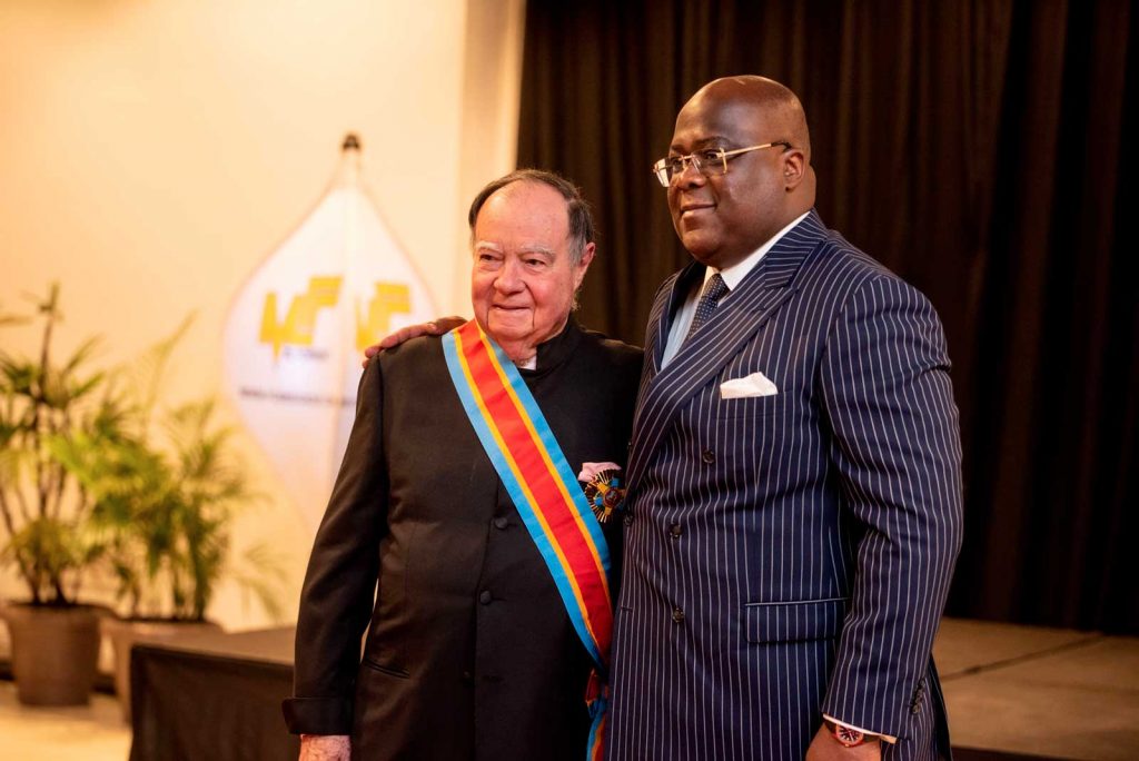 Félix Tshisekedi et George Arthur Forrest