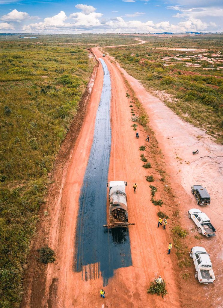 Construction des routes en République Démocratique du Congo - Forrest Groupe